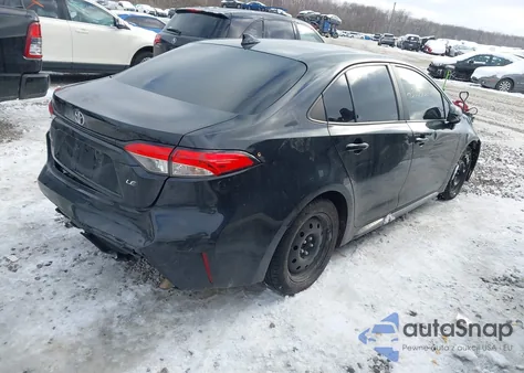 2020 Toyota Corolla Le из США, поврежденный, VIN 5YFEPRAE7LP044331